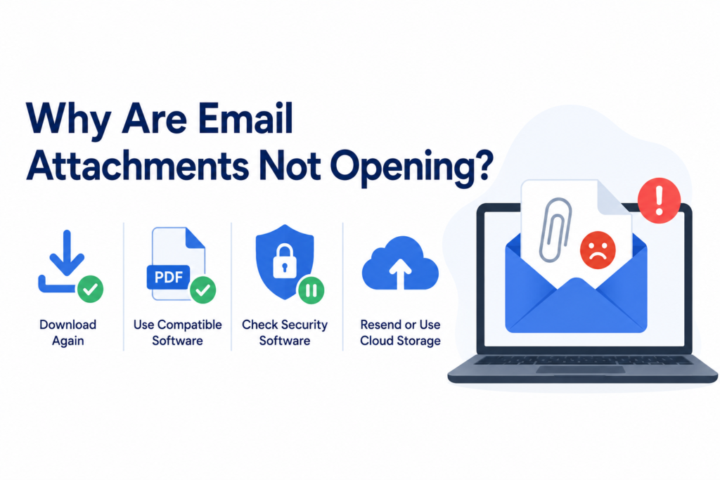 Email Attachments Not Opening